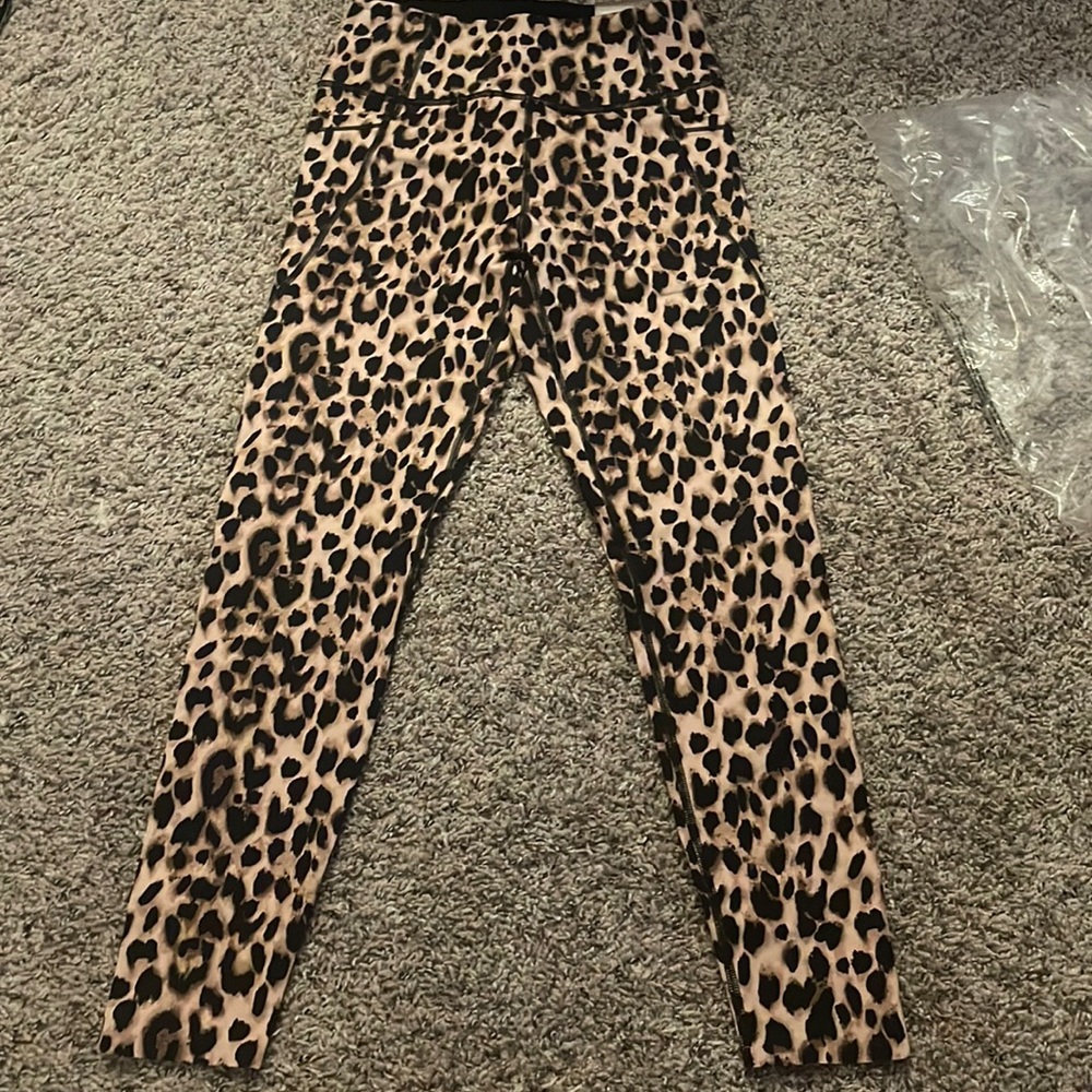 High rise performance tights. Brand new